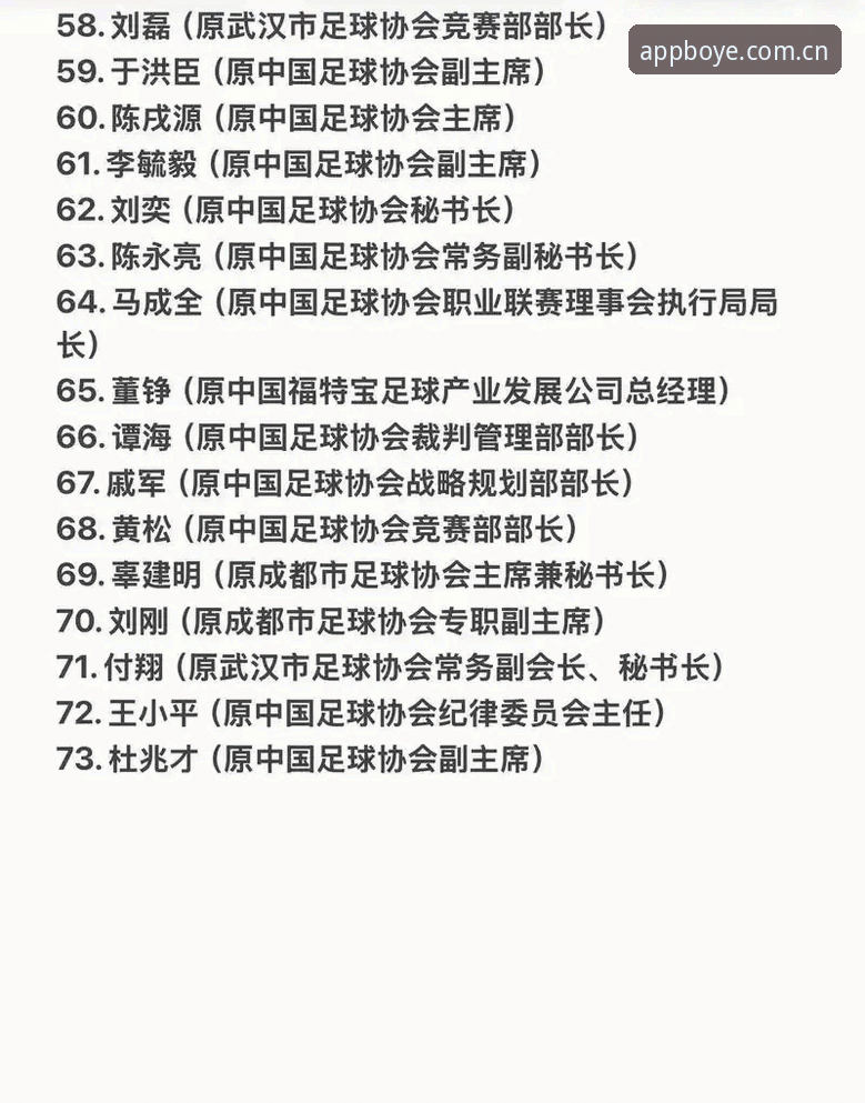中国足协第三批禁足名单全面解析：17人终身禁赛，48人遭重罚